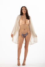 Load image into Gallery viewer, LILIANA - Three Piece Kimono Cardigan Bikini Set
