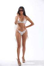 Load image into Gallery viewer, ESTELLA - Sweet Intimate Lace Bikini Triangle Top and Scrunch Bottom
